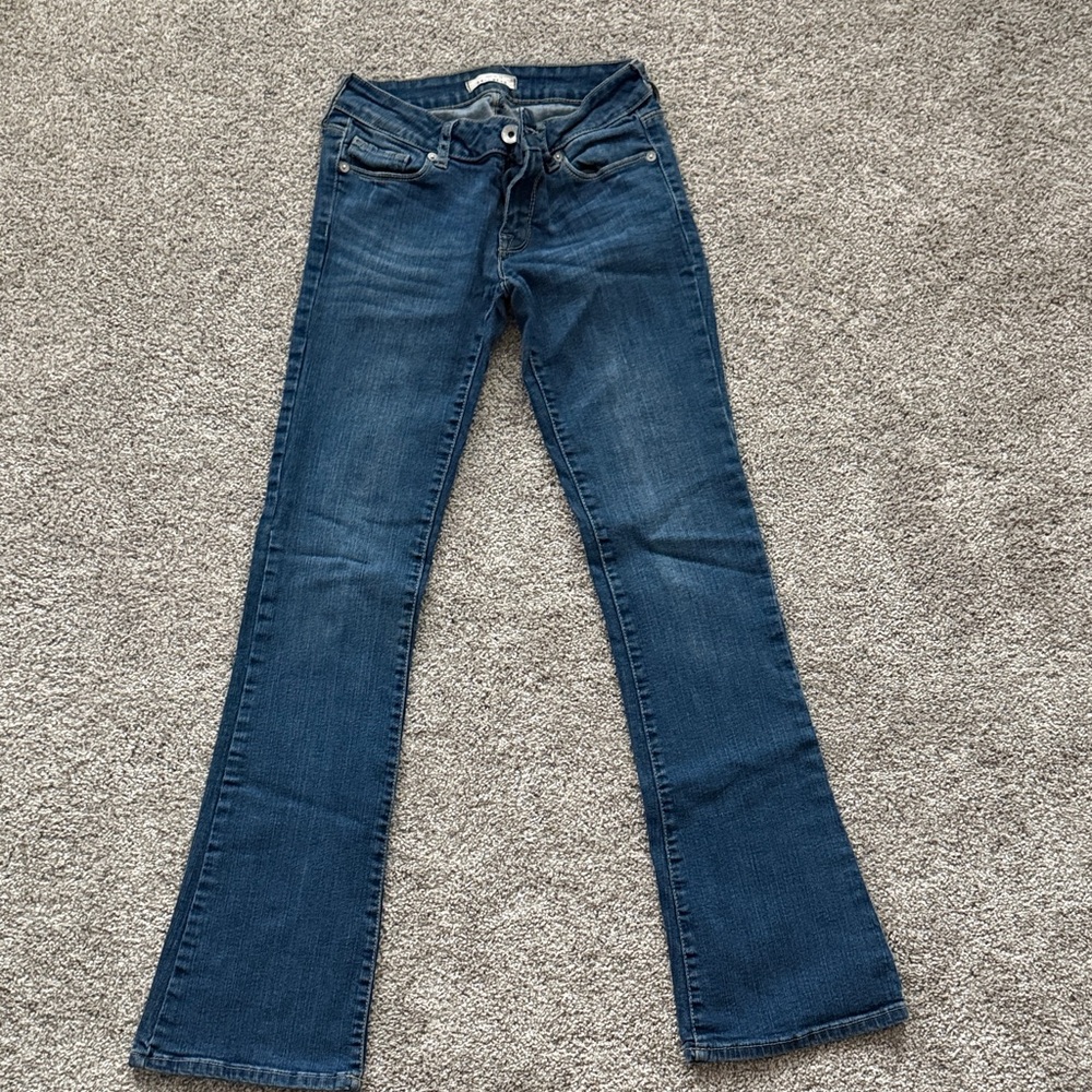 Bullhead Dark Blue Flare Jeans